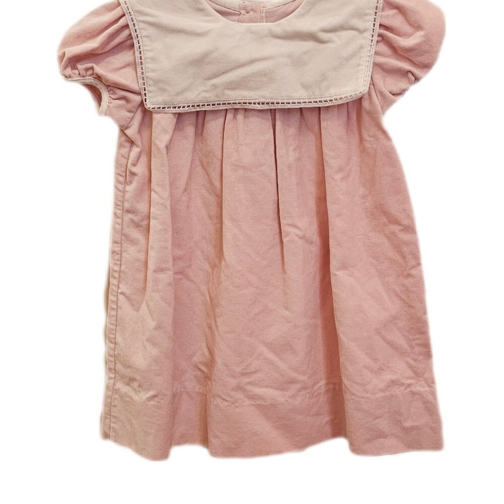 Lullaby set pink velvet dress
